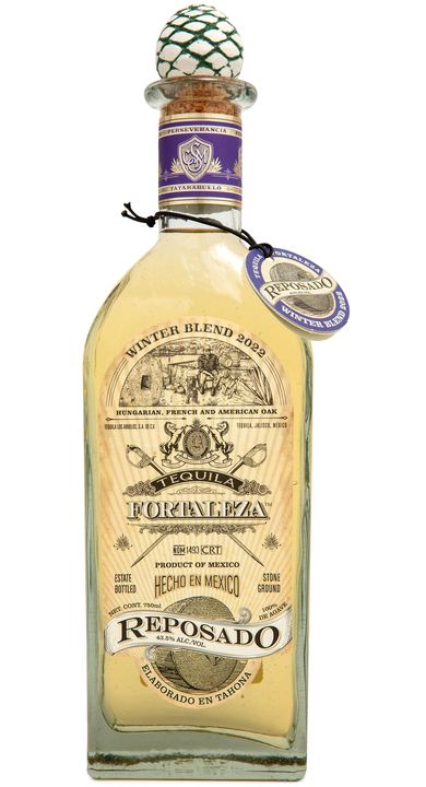 Bottle of Fortaleza Reposado - Winter Blend 2022