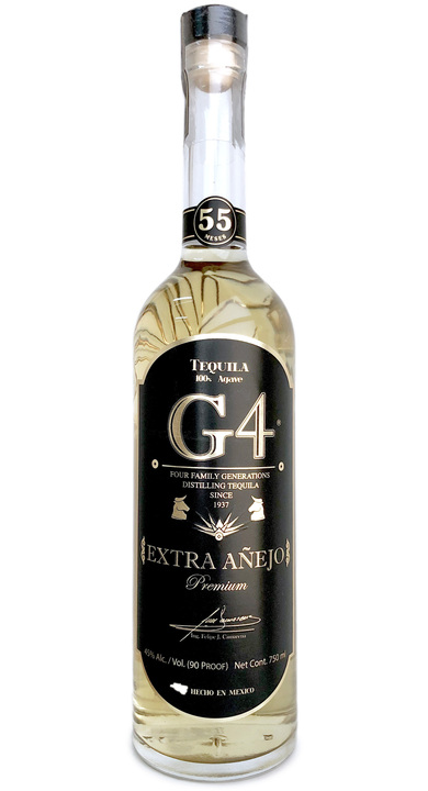 Bottle of G4 Extra Añejo "55"