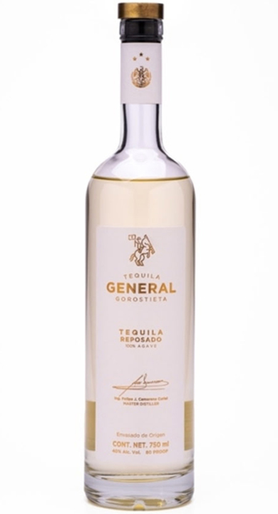 Bottle of TEQUILA GENERAL GOROSTIETA General Gorostieta Tequila Reposado