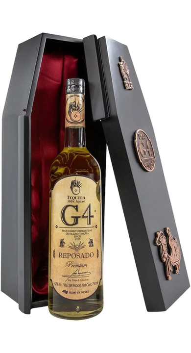 Bottle of G4 Reposado Madera Dia De Los Muertos 2024
